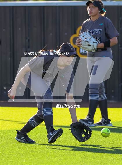 Thumbnail 3 in Forney vs. Walnut Grove (UIL 5A Softball Regional Semi-Final) photogallery.