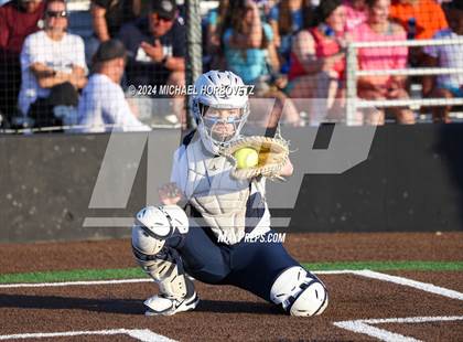 Thumbnail 1 in Forney vs. Walnut Grove (UIL 5A Softball Regional Semi-Final) photogallery.