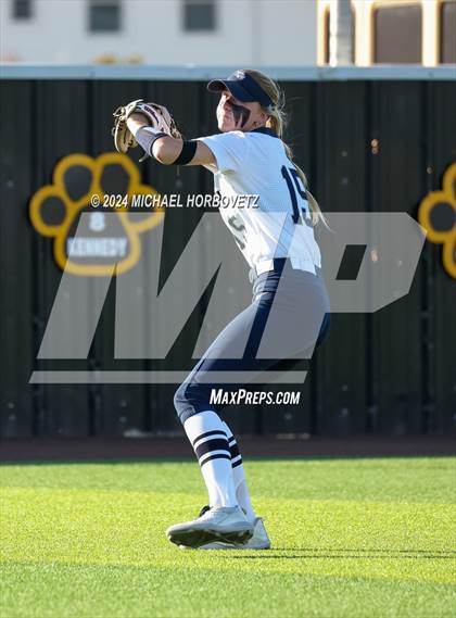 Thumbnail 1 in Forney vs. Walnut Grove (UIL 5A Softball Regional Semi-Final) photogallery.