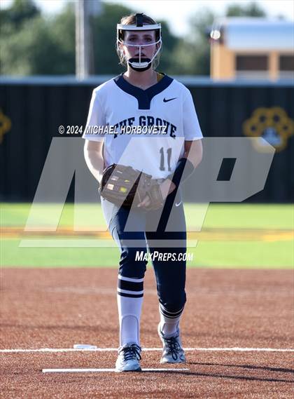 Thumbnail 1 in Forney vs. Walnut Grove (UIL 5A Softball Regional Semi-Final) photogallery.