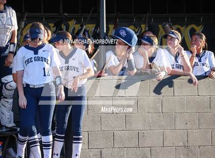 Thumbnail 2 in Forney vs. Walnut Grove (UIL 5A Softball Regional Semi-Final) photogallery.