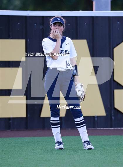 Thumbnail 1 in Forney vs. Walnut Grove (UIL 5A Softball Regional Semi-Final) photogallery.