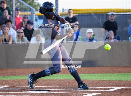 Thumbnail 2 in Forney vs. Walnut Grove (UIL 5A Softball Regional Semi-Final) photogallery.