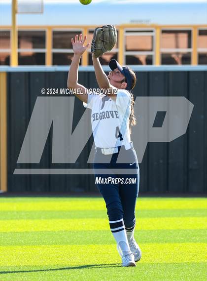 Thumbnail 1 in Forney vs. Walnut Grove (UIL 5A Softball Regional Semi-Final) photogallery.