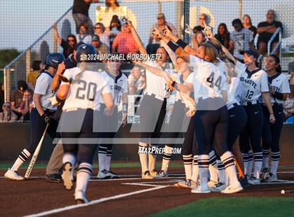 Thumbnail 3 in Forney vs. Walnut Grove (UIL 5A Softball Regional Semi-Final) photogallery.