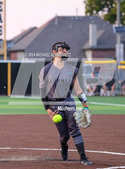 Thumbnail 3 in Forney vs. Walnut Grove (UIL 5A Softball Regional Semi-Final) photogallery.