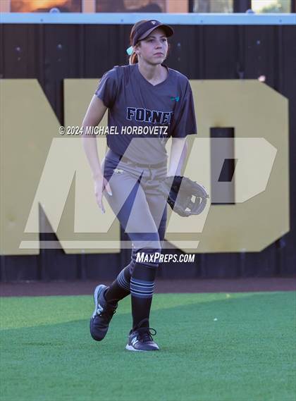 Thumbnail 3 in Forney vs. Walnut Grove (UIL 5A Softball Regional Semi-Final) photogallery.