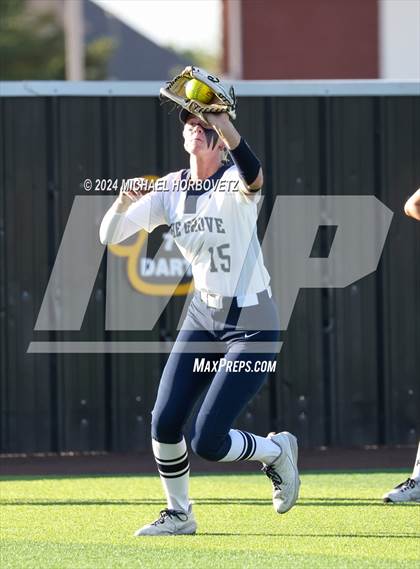Thumbnail 1 in Forney vs. Walnut Grove (UIL 5A Softball Regional Semi-Final) photogallery.