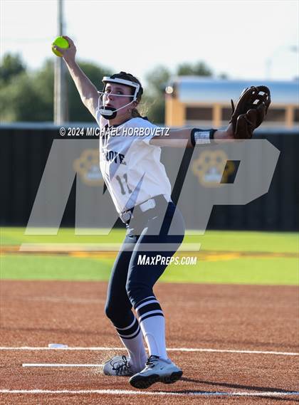 Thumbnail 2 in Forney vs. Walnut Grove (UIL 5A Softball Regional Semi-Final) photogallery.