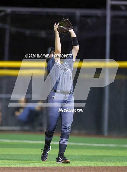 Thumbnail 3 in Forney vs. Walnut Grove (UIL 5A Softball Regional Semi-Final) photogallery.