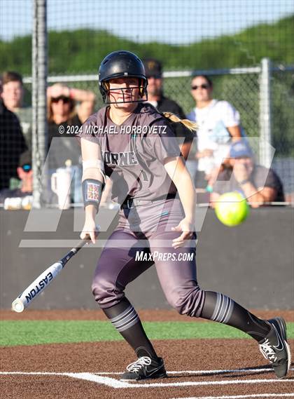 Thumbnail 3 in Forney vs. Walnut Grove (UIL 5A Softball Regional Semi-Final) photogallery.