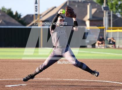 Thumbnail 1 in Forney vs. Walnut Grove (UIL 5A Softball Regional Semi-Final) photogallery.