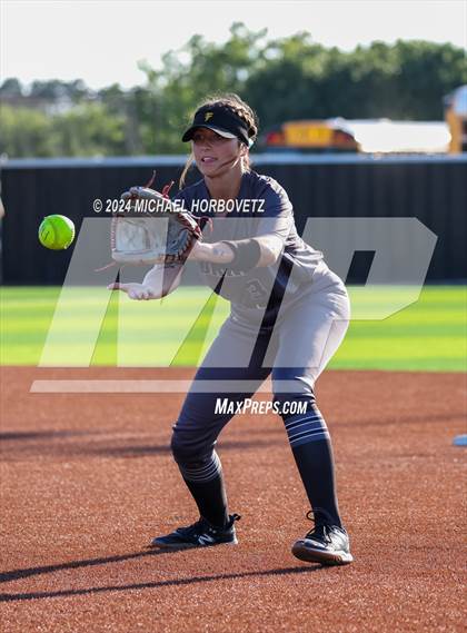 Thumbnail 2 in Forney vs. Walnut Grove (UIL 5A Softball Regional Semi-Final) photogallery.