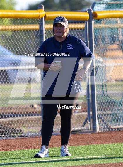 Thumbnail 3 in Forney vs. Walnut Grove (UIL 5A Softball Regional Semi-Final) photogallery.
