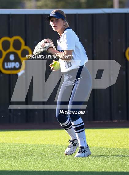 Thumbnail 2 in Forney vs. Walnut Grove (UIL 5A Softball Regional Semi-Final) photogallery.