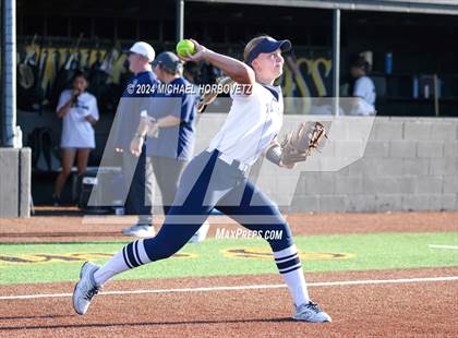Thumbnail 3 in Forney vs. Walnut Grove (UIL 5A Softball Regional Semi-Final) photogallery.