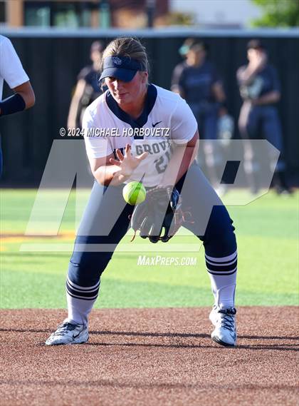 Thumbnail 2 in Forney vs. Walnut Grove (UIL 5A Softball Regional Semi-Final) photogallery.