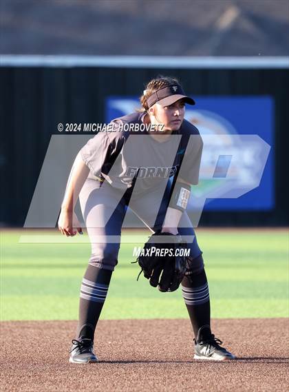 Thumbnail 1 in Forney vs. Walnut Grove (UIL 5A Softball Regional Semi-Final) photogallery.
