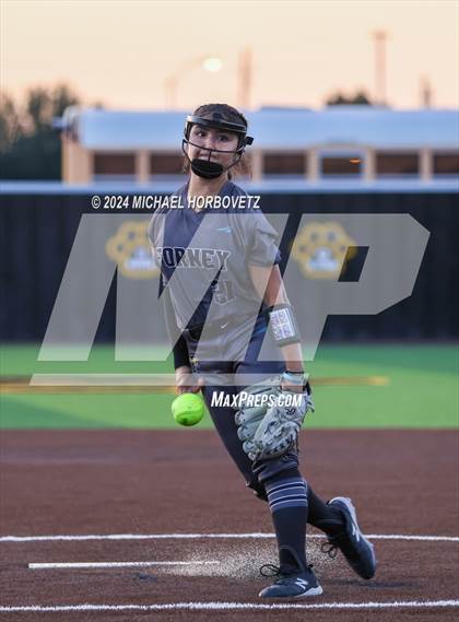 Thumbnail 3 in Forney vs. Walnut Grove (UIL 5A Softball Regional Semi-Final) photogallery.