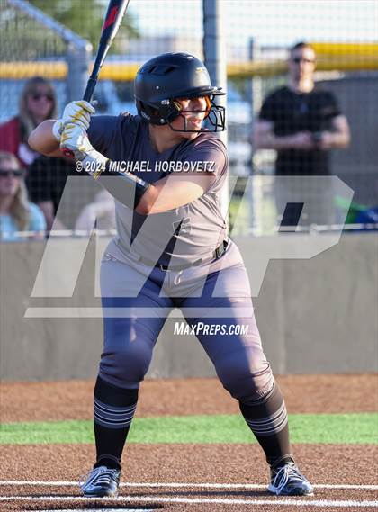 Thumbnail 2 in Forney vs. Walnut Grove (UIL 5A Softball Regional Semi-Final) photogallery.