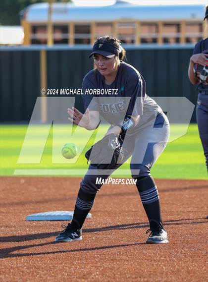 Thumbnail 2 in Forney vs. Walnut Grove (UIL 5A Softball Regional Semi-Final) photogallery.