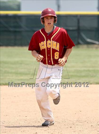 Thumbnail 3 in Scecina Memorial vs George Washington (IHSAA 2A Sectional) photogallery.