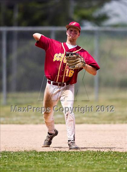 Thumbnail 2 in Scecina Memorial vs George Washington (IHSAA 2A Sectional) photogallery.