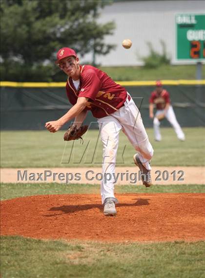 Thumbnail 1 in Scecina Memorial vs George Washington (IHSAA 2A Sectional) photogallery.
