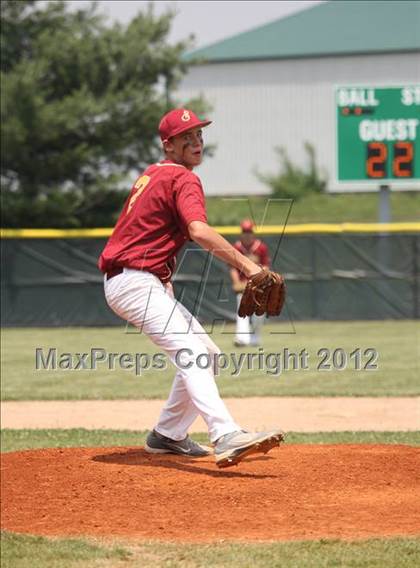 Thumbnail 3 in Scecina Memorial vs George Washington (IHSAA 2A Sectional) photogallery.