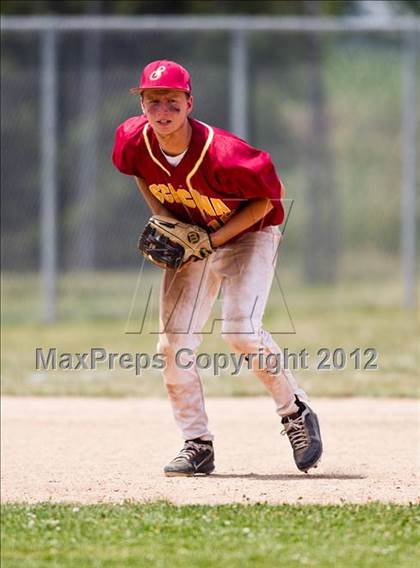Thumbnail 1 in Scecina Memorial vs George Washington (IHSAA 2A Sectional) photogallery.