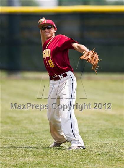 Thumbnail 3 in Scecina Memorial vs George Washington (IHSAA 2A Sectional) photogallery.