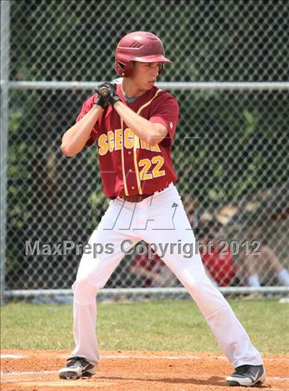 Thumbnail 3 in Scecina Memorial vs George Washington (IHSAA 2A Sectional) photogallery.