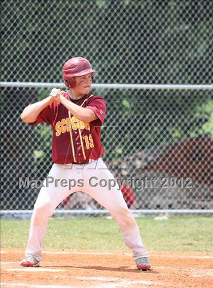Thumbnail 2 in Scecina Memorial vs George Washington (IHSAA 2A Sectional) photogallery.
