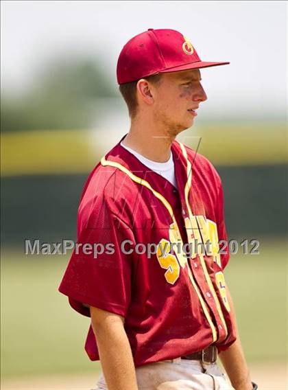 Thumbnail 1 in Scecina Memorial vs George Washington (IHSAA 2A Sectional) photogallery.