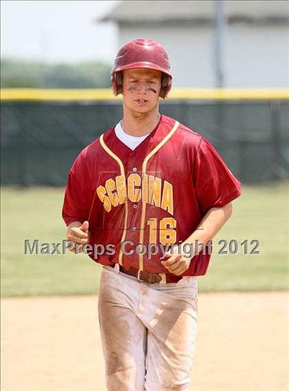 Thumbnail 2 in Scecina Memorial vs George Washington (IHSAA 2A Sectional) photogallery.