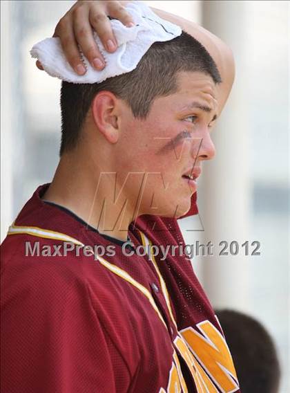 Thumbnail 3 in Scecina Memorial vs George Washington (IHSAA 2A Sectional) photogallery.