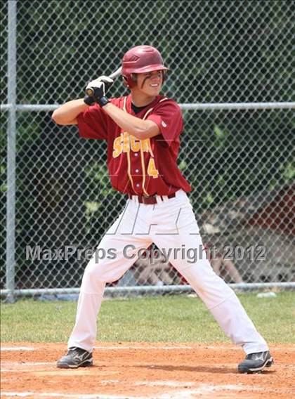 Thumbnail 2 in Scecina Memorial vs George Washington (IHSAA 2A Sectional) photogallery.