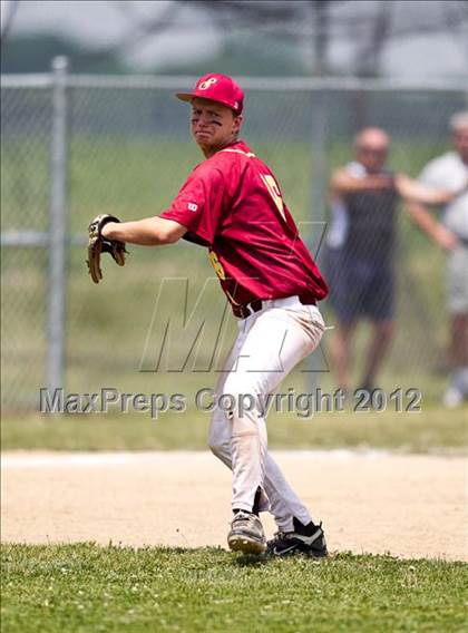 Thumbnail 1 in Scecina Memorial vs George Washington (IHSAA 2A Sectional) photogallery.
