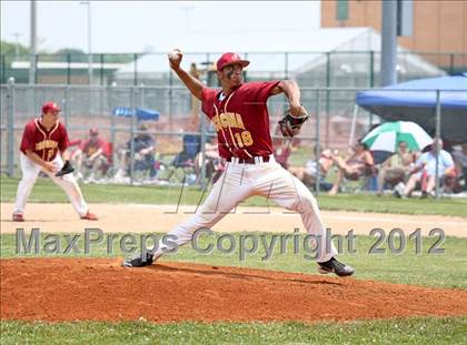 Thumbnail 2 in Scecina Memorial vs George Washington (IHSAA 2A Sectional) photogallery.