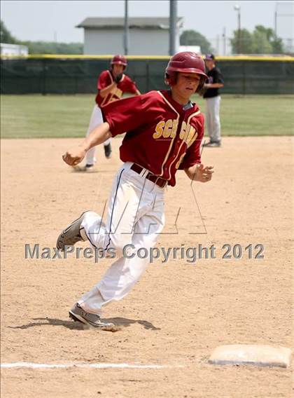 Thumbnail 1 in Scecina Memorial vs George Washington (IHSAA 2A Sectional) photogallery.