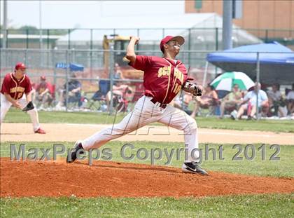 Thumbnail 3 in Scecina Memorial vs George Washington (IHSAA 2A Sectional) photogallery.