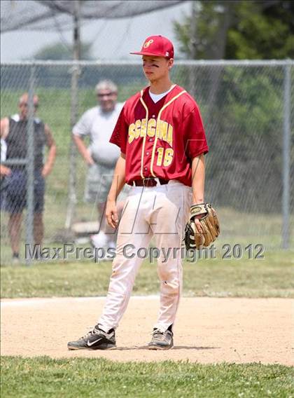 Thumbnail 1 in Scecina Memorial vs George Washington (IHSAA 2A Sectional) photogallery.
