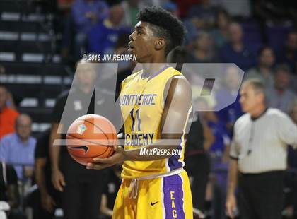 Thumbnail 2 in Memphis East vs. Montverde Academy (City of Palms Classic) photogallery.