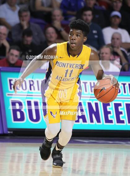 Thumbnail 2 in Memphis East vs. Montverde Academy (City of Palms Classic) photogallery.