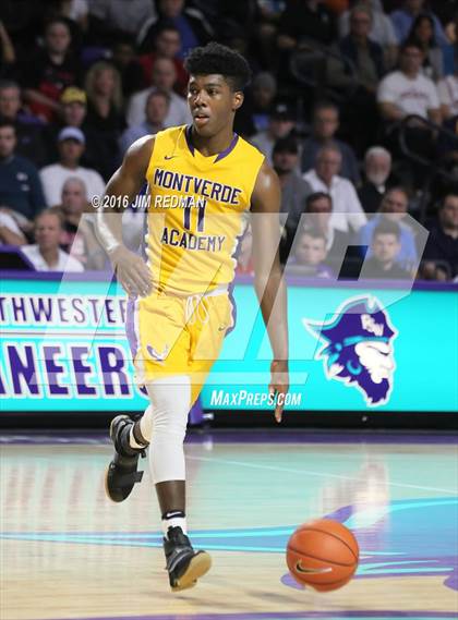 Thumbnail 2 in Memphis East vs. Montverde Academy (City of Palms Classic) photogallery.