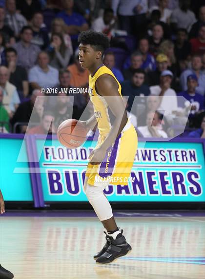 Thumbnail 1 in Memphis East vs. Montverde Academy (City of Palms Classic) photogallery.