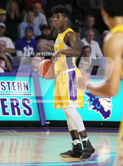 Thumbnail 1 in Memphis East vs. Montverde Academy (City of Palms Classic) photogallery.