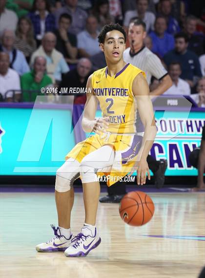 Thumbnail 3 in Memphis East vs. Montverde Academy (City of Palms Classic) photogallery.