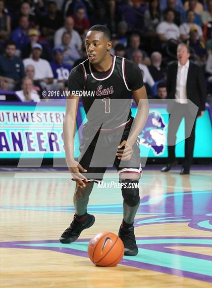 Thumbnail 2 in Memphis East vs. Montverde Academy (City of Palms Classic) photogallery.