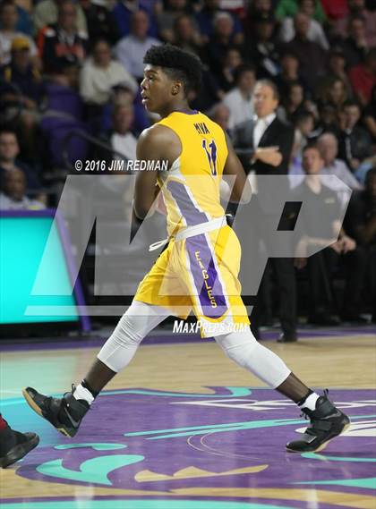 Thumbnail 1 in Memphis East vs. Montverde Academy (City of Palms Classic) photogallery.